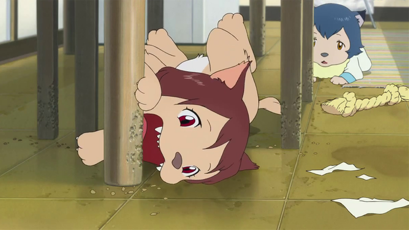 Illustration for article titled The Wolf Children Ame and Yuki is not Ghibli, But it’s Pretty Darn Close